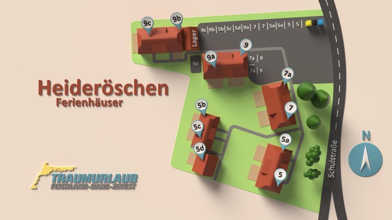 ツィングシュト Heideroeschen Park Heideroeschen 9Aヴィラ エクステリア 写真